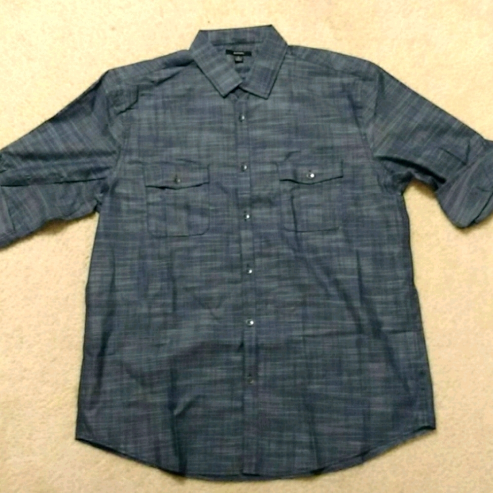 Men's shirt sleeve shirt